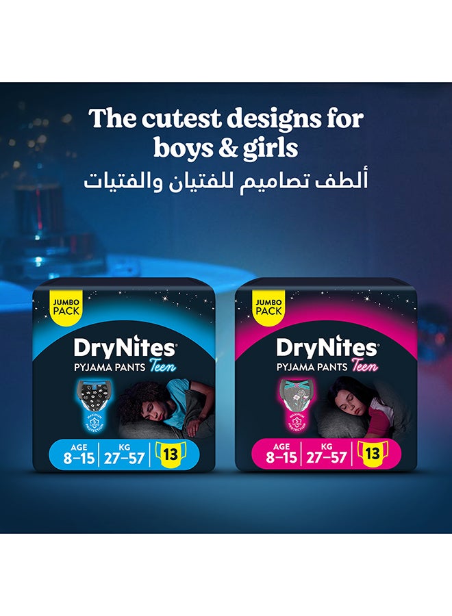 HUGGIES DryNites Pyjama Pants for Girls