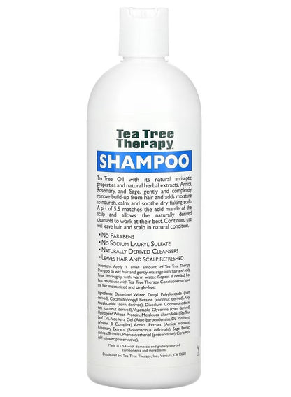 Tea Tree Therapy Shampoo with Oil and Extracts