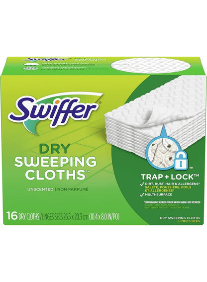 Swiffer Disposable Cloth Dry Sweeping Refills