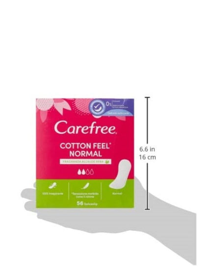 Carefree Breathable Cotton Panty Liners