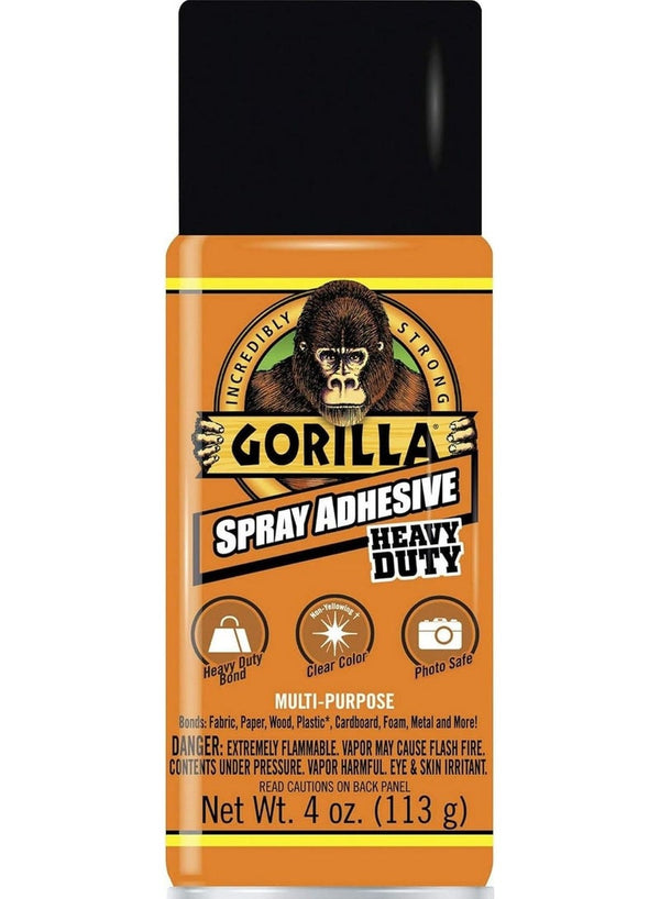 Gorilla Heavy Duty Adhesive Spray 113g Clear