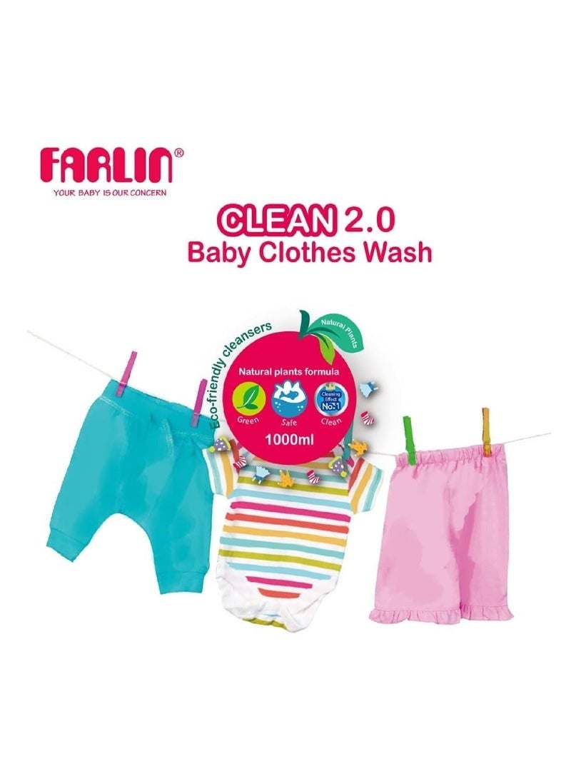 FARLIN Clean 2.0 Baby Clothes Wash 1000 ML