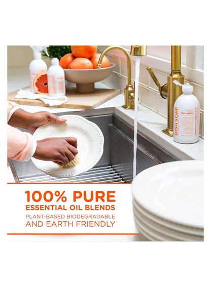 Sapadilla Liquid Dish Soap Grapefruit & Bergamot