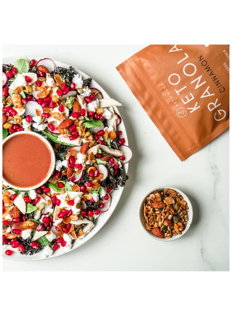 Cinnamon Keto Granola 300g - KETO HANA