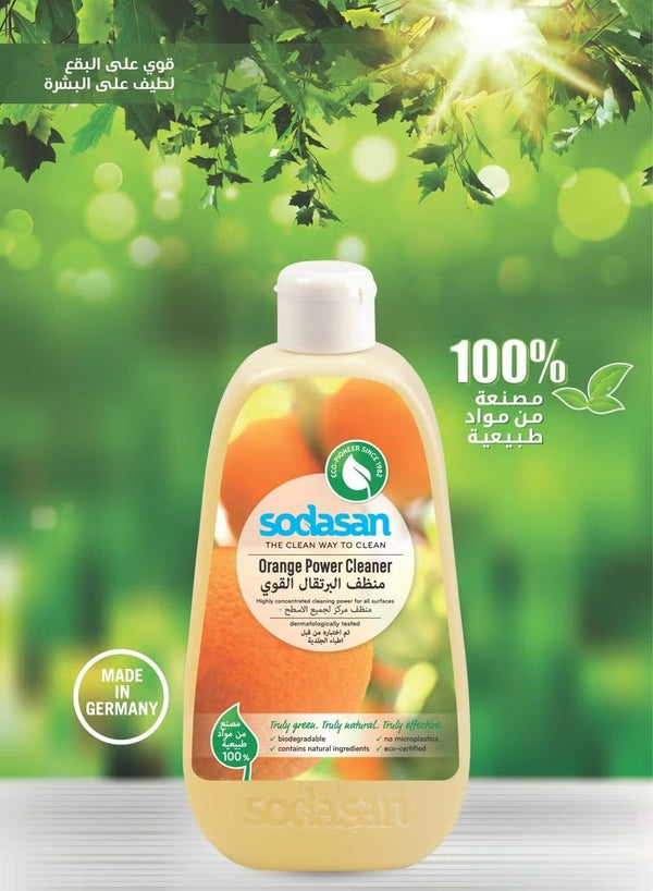 Sodasan 100% Natural Orange Power Cleaner 500 ML