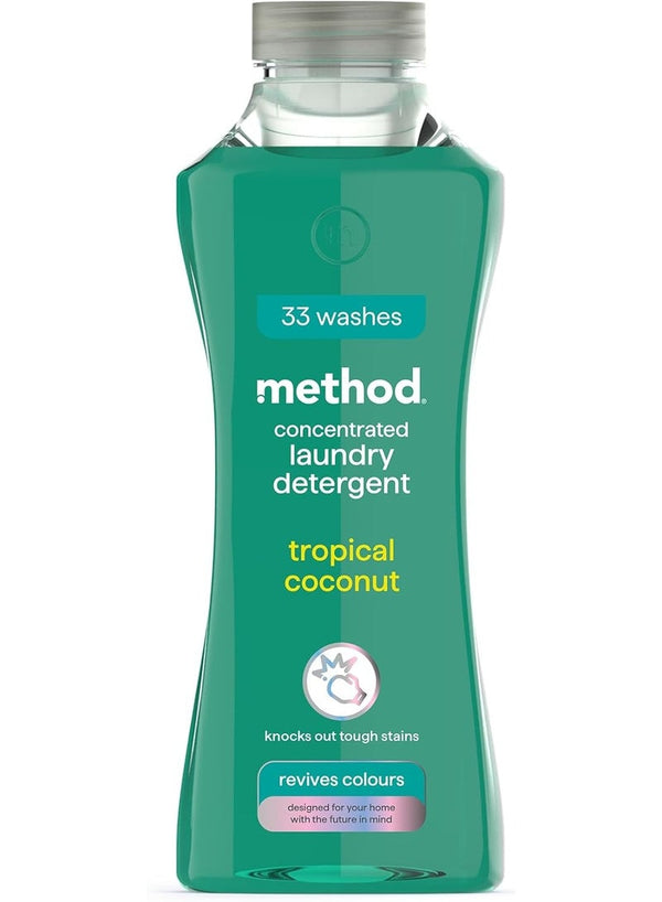 Method Concentrated Laundry Detergent Tropical Coconut