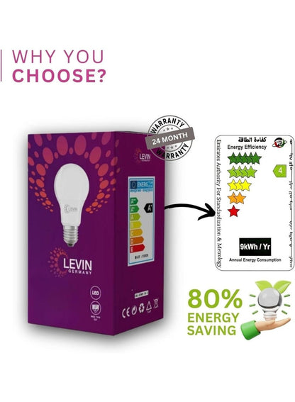Levin Germany 6500K LED Bulb 15W