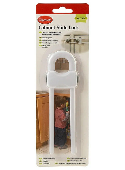Clippasafe Cabinet Slide Lock – Safety for Your Home