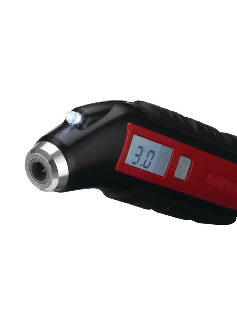 MotoMaster Digital Tire Pressure & Depth Gauge