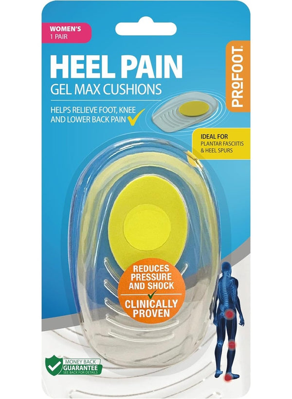 ProFoot Gel Max Cushions for Heel Pain