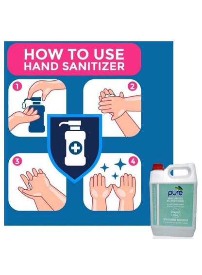 PURE Hand Gel Sanitizer 5 L