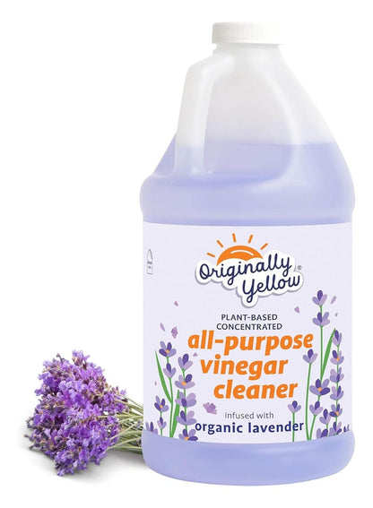 Organic Lavender Vinegar Cleaner Concentrate 1.89L