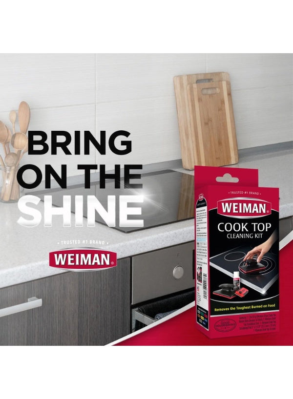 Weiman 5 In 1 Cook Top Cleaning Kit