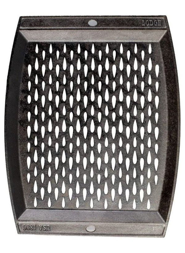 Lodge Cast Iron Grill Topper 15x12 Inch