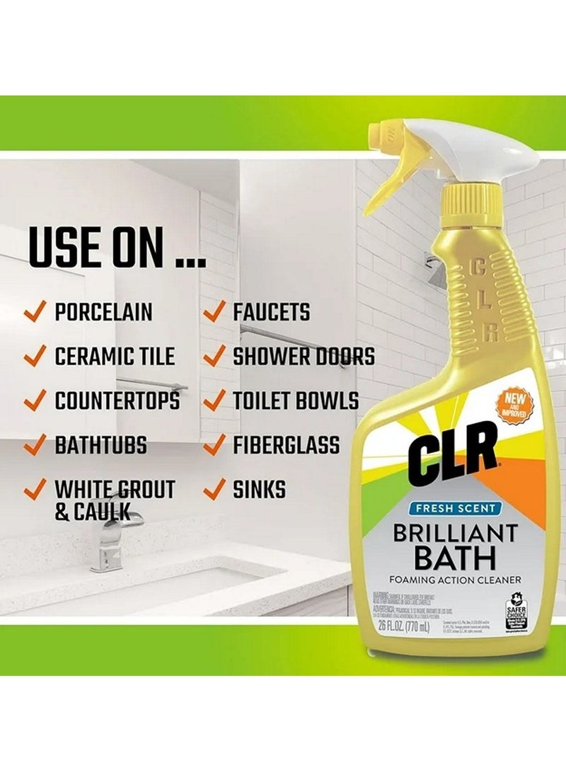 CLR Brilliant Bath Fresh Scent Cleaner 770 ML