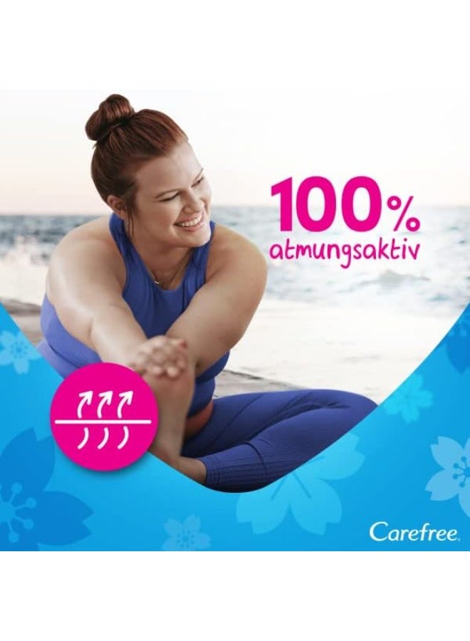 Carefree Cotton Feel Panty Liners - 56 Pieces