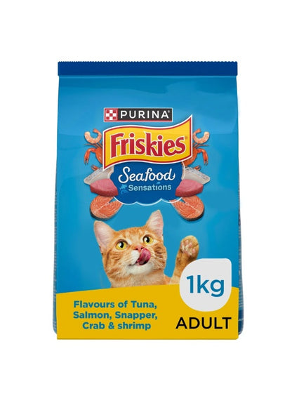 Purina Friskies Seafood Sensation Cat Food 1 Kg