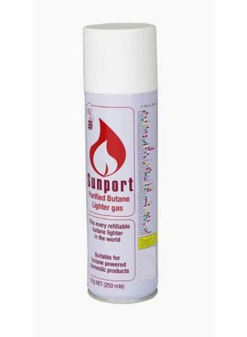 Sunport Purified Butane Lighter Gas 250ml
