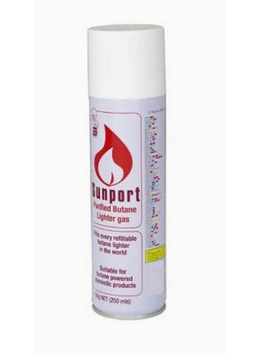 Sunport Purified Butane Lighter Gas 250Ml