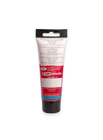 Mont Marte Acrylic Colour Paint Tube 75 ML Rose Madder