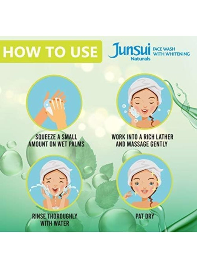 Junsui Naturals Face Wash With Whitening Neem 100g
