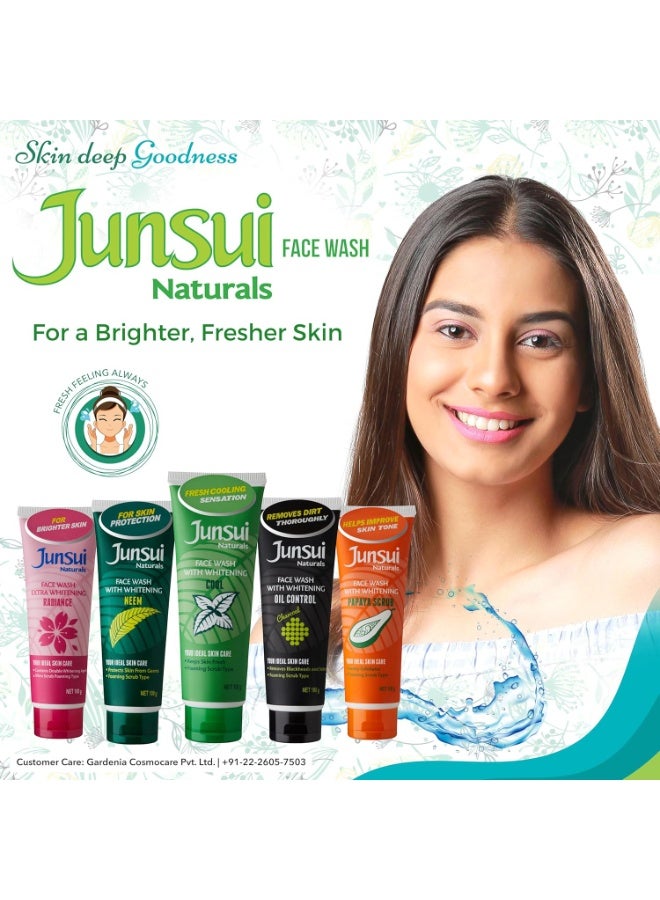 Junsui Naturals Face Wash With Charcoal