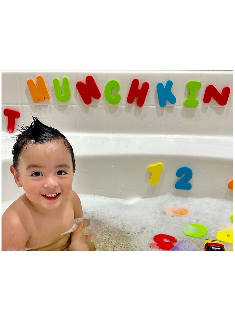 Munchkin 36 Bath Letters and Numbers Toy