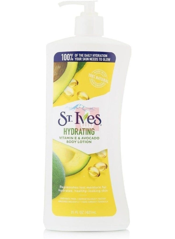 ST. Ives Hydrating Body Lotion with Vitamin E & Avocado