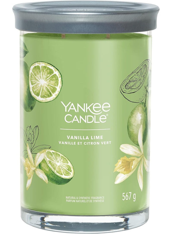 YANKEE CANDLE Vanilla Lime Candle Jar