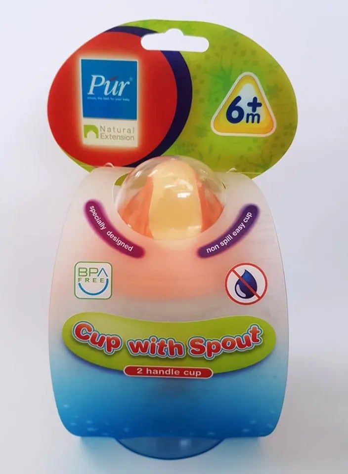 Pur Multiple Grasp Cup With Spout Two Handle 150 ML