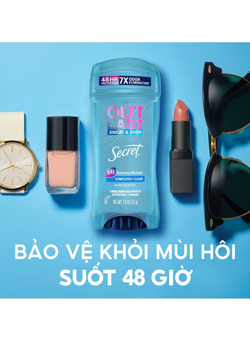 Secret Outlast Antiperspirant Deodorant, 73G