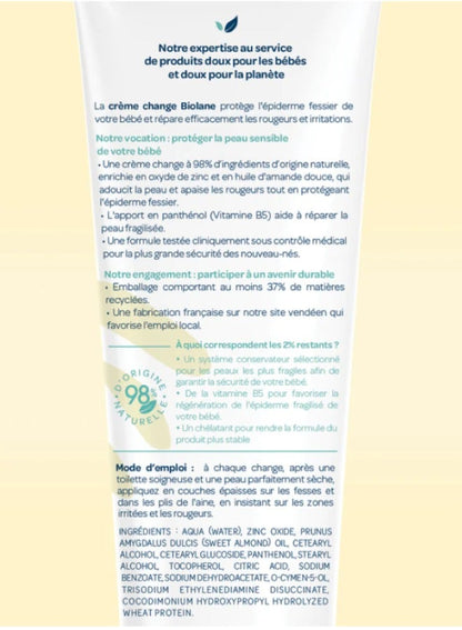 Biolane Diaper Change Cream 100 ML