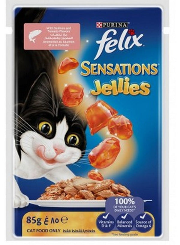 PURINA Felix Sensations Jellies Salmon 85 G