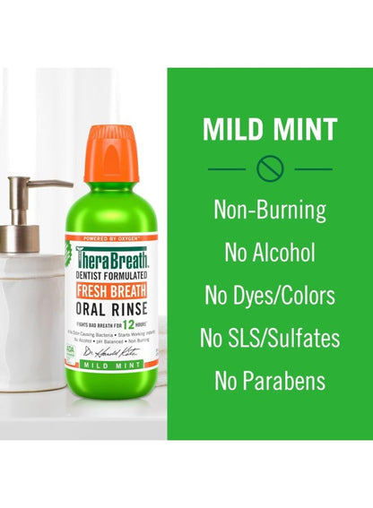 The Breath Co. Mild Mint Oral Rinse