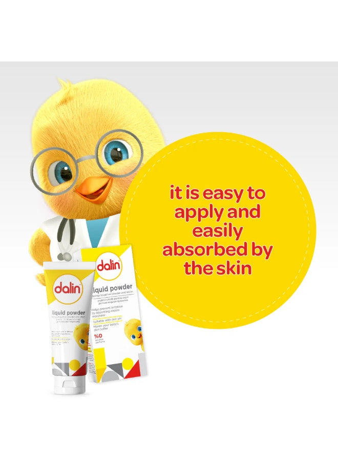 baby care, baby liquid, baby liquid powder, classic 100ml, dalin, gentle care, hypoallergenic, liquid powder, liquid powder classic, powder classic, powder classic 100ml, sensitive skin, silicone, skin care, skincare