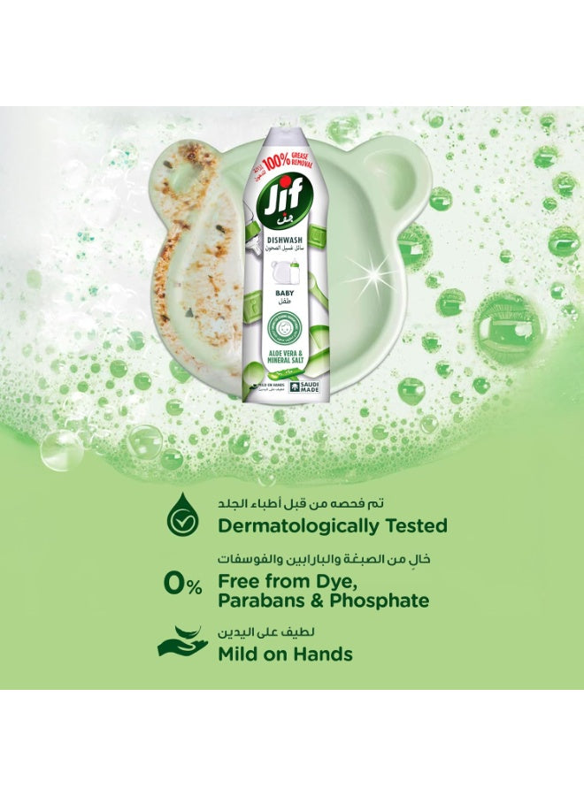 aloe vera, aloe vera mineral, baby dishwashing, baby dishwashing liquid, dishwashing liquid, dishwashing liquid aloe, grease removal, jif, jif baby, liquid aloe, liquid aloe vera, mild yet, mineral salt, vera mineral, vera mineral salt