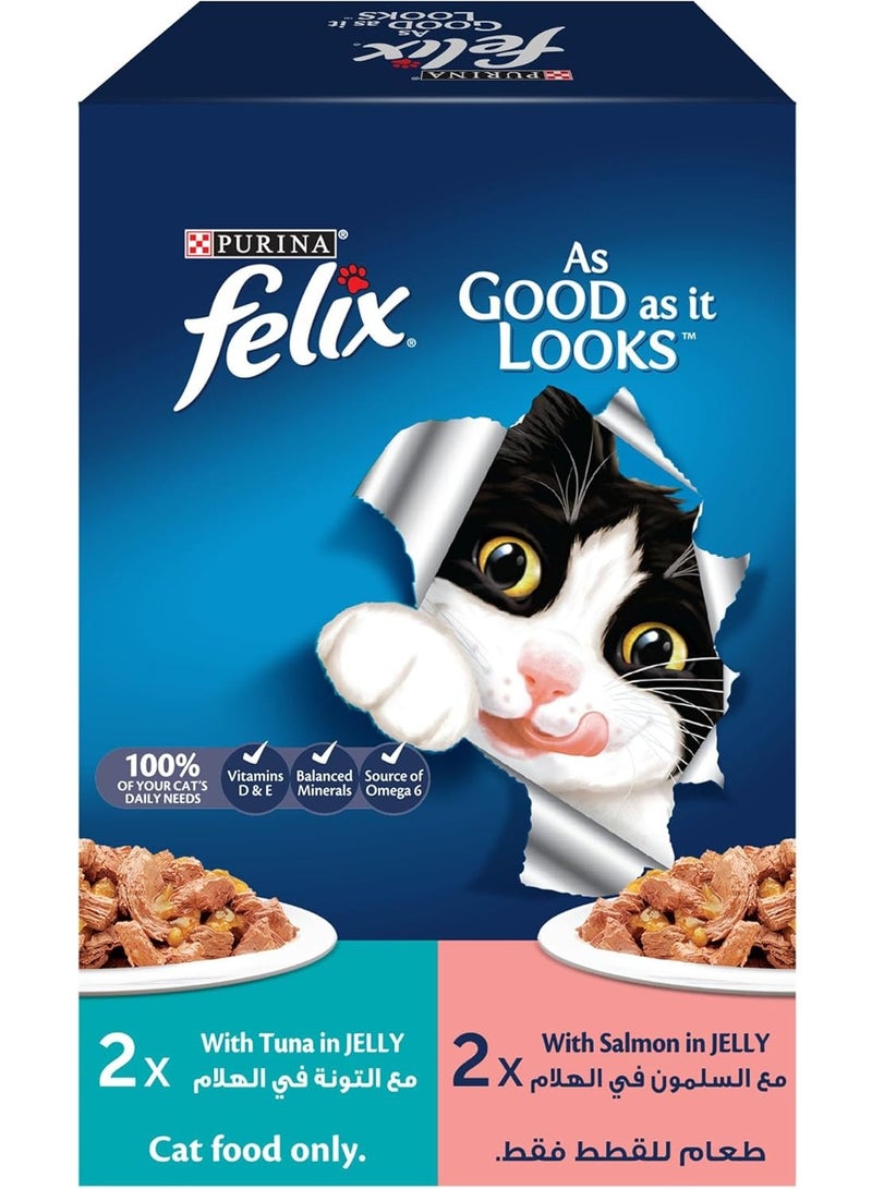 Purina Felix As Good As It Looks Cat Food Salmon