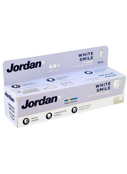 cool dry, dry place, every day, jordan, mint flavour, oral care, safe yes, smile toothpaste, smile toothpaste mint, stain removal, toothpaste mint, toothpaste mint flavour, two 75ml, white smile, white smile toothpaste