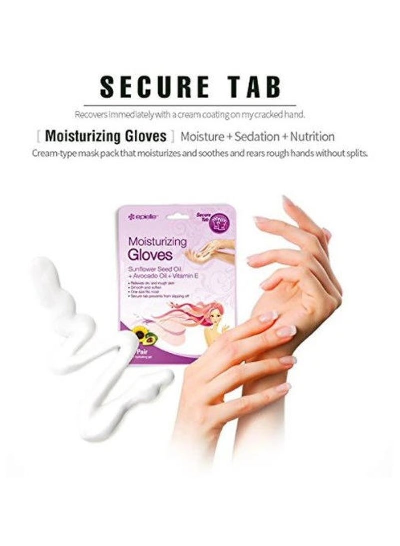 Epielle Moisturizing Gloves with Sunflower Oil