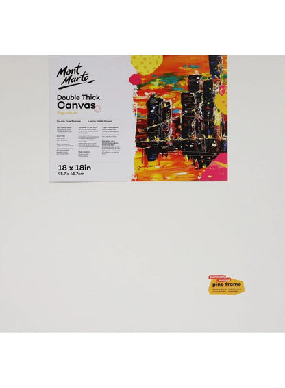 Mont Marte Double Thick Canvas 18" x 18"