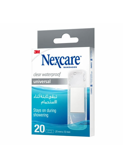 aid kit, clear waterproof, clear waterproof bandage, first aid, hypoallergenic, kit key, nexcare clear, nexcare clear waterproof, non stick, pad type, type non, waterproof, waterproof bandage, wear non, wound pad