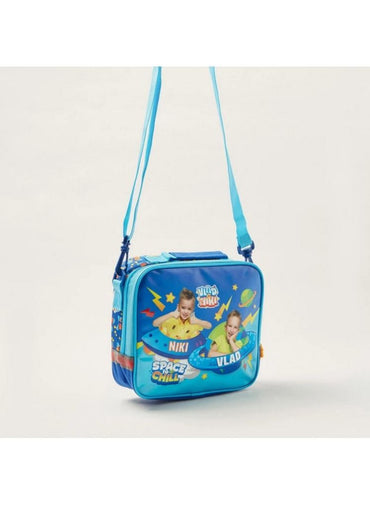 VLAD & NIKI Printed Lunch Bag with Strap