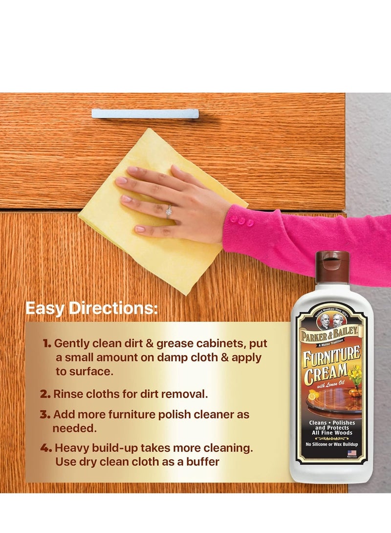Parker & Bailey Furniture Cream with Lemon Oil 473 ML