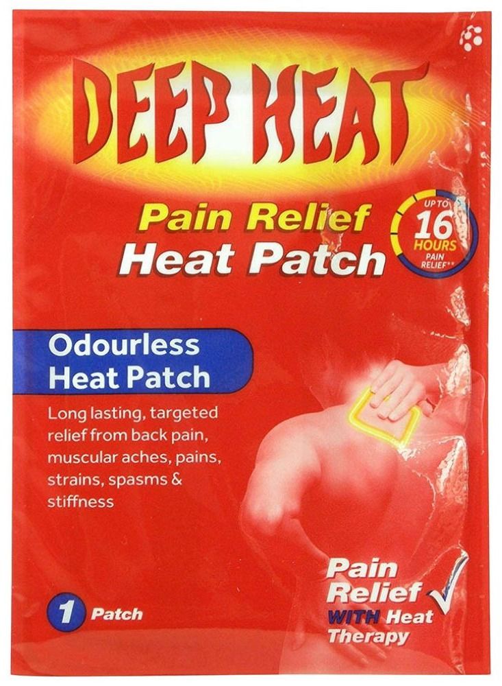 Deep Heat Pain Relief Patch 1'S - DEEP HEAT