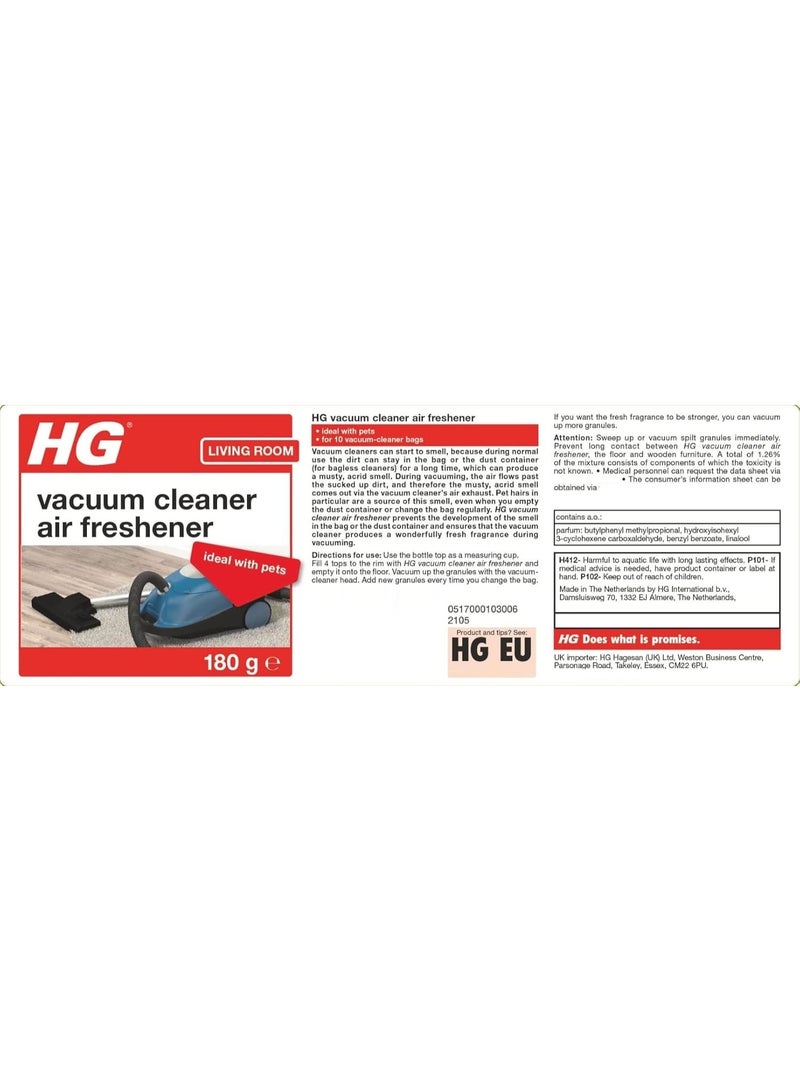 HG Vacuum Cleaner Air Freshener 180G