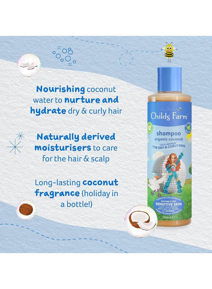 Childs Farm Kids Organic Coconut Shampoo 250 ML