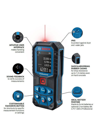 BOSCH GLM 50-22 Professional Red Laser