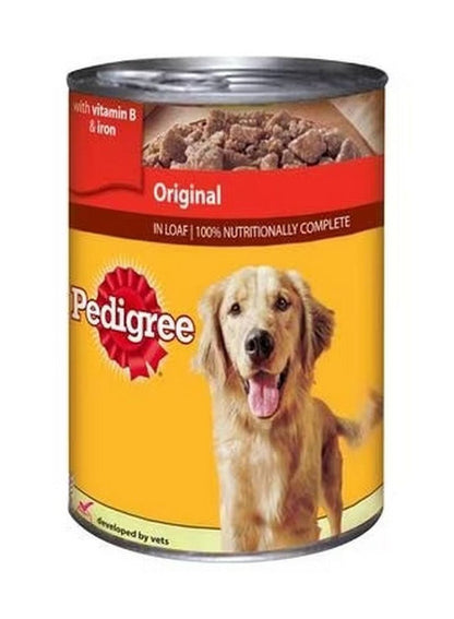 Pedigree Beef Loaf Wet Dog Food 400G