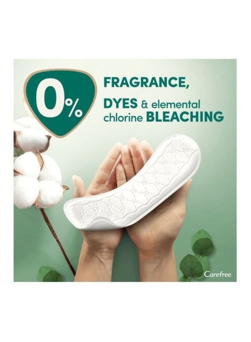 Carefree Organic Cotton Long Unscented Liners