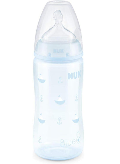 NUK First Choice+ Baby Bottle Blue Sail Boat 300 ML